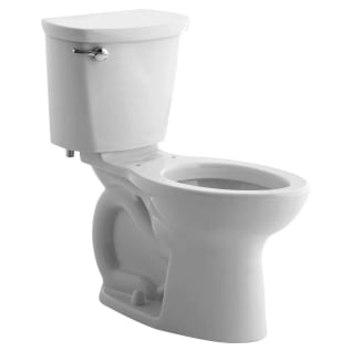 American Standard 211AA005.020 211AA 2-Piece Toilet, Elongated Bowl, 16-1/2 in H Rim, 12 in Rough-In, 1.6 gpf, White, Import
