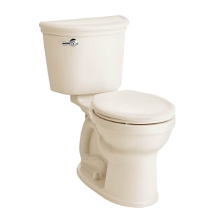 American Standard 212BA104.222 212BA 2-Piece High-Efficiency Toilet, Round Bowl, 16-1/2 in H Rim, 12 in Rough-In, 1.28 gpf, Linen, Import