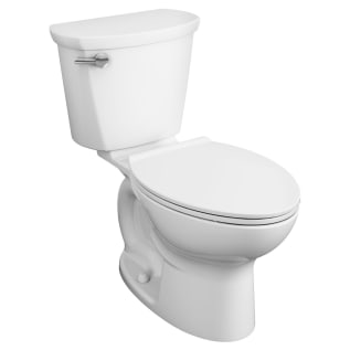 American Standard 215AA104.020 2-Piece Toilet, Cadet®, Elongated Bowl, 16-1/2 in H Rim, 12 in Rough-In, 1.28 gpf, White, Import