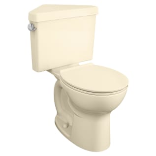 American Standard 216BD104.021 216BD 2-Piece High Efficiency Toilet, Cadet®, Round Bowl, 16-1/2 in H Rim, 12 in Rough-In, 1.28 gpf, Bone, Import