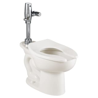 American Standard 2234528.020 High Efficiency Toilet, Madera, Elongated Bowl, 16-1/2 in H Rim, 10 in Rough-In, 1.28 gpf, White, Domestic