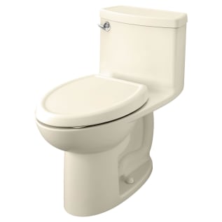 American Standard 2403128.021 1-Piece Toilet, Cadet®, Elongated Bowl, 16-1/2 in H Rim, 12 in Rough-In, 1.28 gpf, Bone, Import
