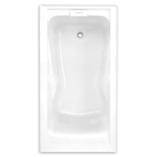 American Standard 2425V-RHO002.020 Evolution™ High Gloss Bathtub, Soaking, Rectangle Shape, 60 in L x 32 in W, Right Drain, White, Domestic