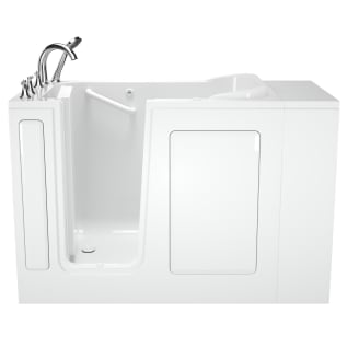 American Standard 2848.509.SLW Premium Bathtub With Left Door, Air Spa, Rectangle Shape, 52 in L x 32 in W, Right Drain, Linen, Import