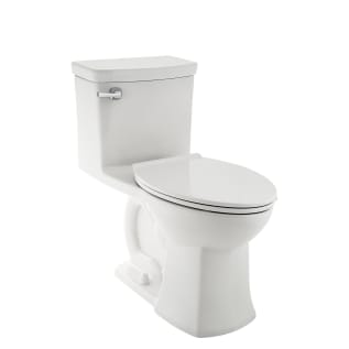 American Standard 2922A104.020 1-Piece High Efficiency Bathroom Toilet, Vormax, Elongated Bowl, 16-1/2 in H Rim, 12 in Rough-In, 4.8 gpf, White, Import