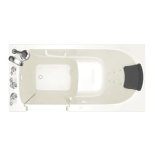 American Standard 3060.109.WLW Bathtub With Left Door, Soaking, Rectangle Shape, Right Drain, White, Import