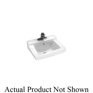 American Standard 0321975.020 Declyn™, Rectangle Shape, 4 in Faucet Hole Spacing, 18-1/2 in W x 17 in D x 8-1/2 in H, Wall Mounting, Vitreous China, White, Domestic