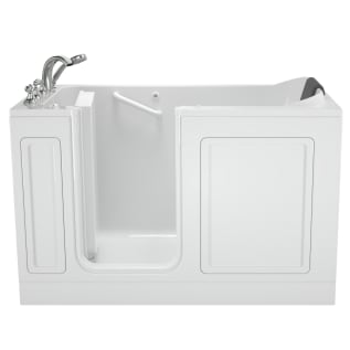 American Standard 3260.219.WLW Premium Bathtub With Left Door, Air Spa, Rectangle Shape, 60 in L x 30 in W, Left Drain, White, Import