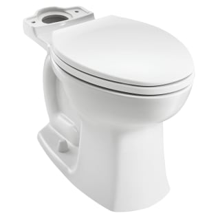 American Standard 3519A101.020 Transitional Toilet Bowl, Edgemere, Bone, Elongated Shape, 4 in Rough-In, 15 in H Rim, 2-1/8 in Trapway