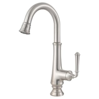 American Standard 4279410.075 Delancey™ Pull-Down Bar Sink Faucet, 1.5 gpm Flow Rate, Stainless Steel, 1 Handle, 1 Faucet Hole, Function: Traditional, Import