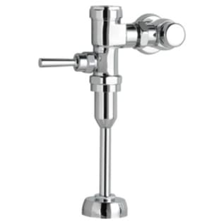 American Standard 6045101.002 FloWise® Manual Exposed Urinal Flush Valve, 0.125 gpf Flush Rate, 3/4 in Inlet, 3/4 in Spud, 20 to 80 psi Pressure, Polished Chrome, Import