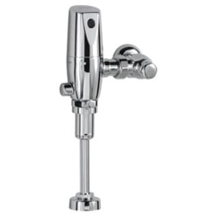 American Standard 6063101.002 Selectronic® Base Model Exposed Urinal Flush Valve, 0.5 gpf Flush Rate, 3/4 in Inlet, 3/4 in Spud, 20 psi Flowing/80 psi Static Pressure, Import