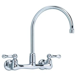 American Standard 7293152.002 Heritage®, 1.5 gpm Flow Rate, 8 in Center, Polished Chrome, 2 Handles, Import
