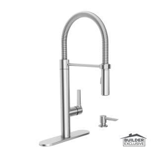 American Standard 7612350.075 Grayson® Semi-Pro Kitchen Faucet, 1.8 gpm Flow Rate, Culinary Spring Spout, Stainless Steel, 1 Handle