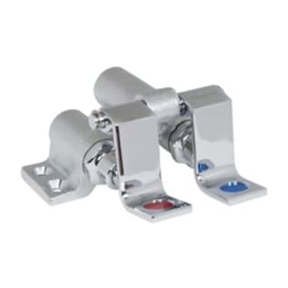 American Standard 7680210.002 Self-Closing Double Pedal Valve, 5-9/16 in W x 4-13/16 in H, Brass, Import