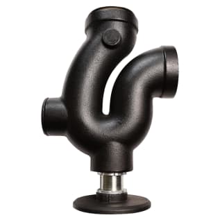 American Standard 7798020 Akron™ P-Trap Sink Drain Trap, 2 in Nominal, Thread End Style, Cast Iron, Import