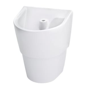 American Standard 9118111.020 ICS Scrub Sink, 20 in W x 26-1/8 in H, Wall Mount, Vitreous China, White, Import
