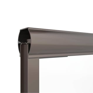 American Standard AM00350400.224 Euro Sliding Tub Shower Door, Frameless Frame, Clear Tempered Safety Glass, Oil Rubbed Bronze, 1/4 in THK Glass, 56 to 60 in W Opening, Domestic