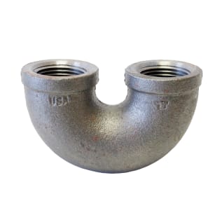 Anvil® 0310078001 FIG 1119 Right Hand 180 deg Return Elbow, 2 in Nominal, FNPT End Style, 150 lb, Malleable Iron, Black Oxide, Domestic