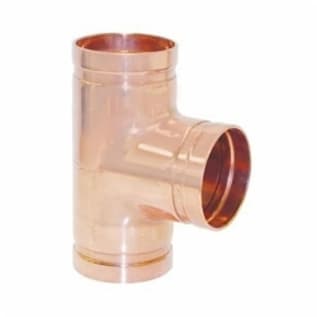 Gruvlok® 0880000625 FIG 6060 Tube Tee, 3 in Nominal, Grooved End Style, Copper, Import
