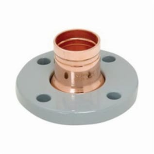 Gruvlok® 0880004023 FIG 6084 Adapter, 2-1/2 in Nominal, Flanged End Style, 300 psi Pressure, 125/150 lb, Copper, Import