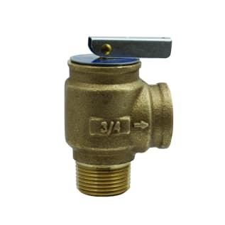 Apollo™ 1040705 10-400 Uni-Body Safety Relief Valve, 3/4 in Nominal, MNPT x FNPT End Style, 30 psi Pressure, Bronze Body, Domestic