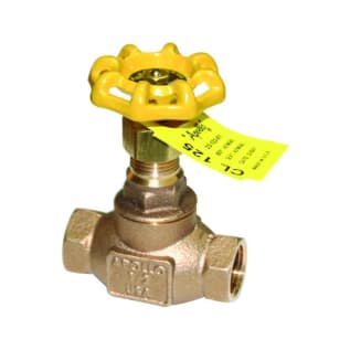 Apollo™ 3313501 120T Globe Valve, 1 in Nominal, NPT End Style, 125 lb, Bronze Body, Handwheel Actuator, Domestic