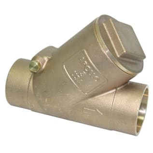 Apollo™ 61YLF09401 161S-LF Y-Pattern Swing Check Valve, 3/4 in Nominal, Solder Joint End Style, 125 lb, Bronze Body, Domestic