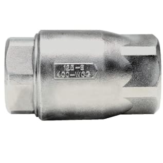 Apollo™ 6210301 62-100 Standard In-Line Ball Cone Check Valve, 1/2 in Nominal, FNPT End Style, 1.4 gpm Flow Rate, Stainless Steel Body, Domestic