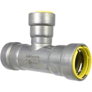 Apollo PWR7483135 411RG Reducing Tee, 1-1/4 x 1-1/4 x 3/4 in Nominal, POWERPRESS End Style, Carbon Steel/HNBR