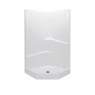 Aquatic 1382NT2P-WH Everyday 2-Piece Remodeline Sectionals Shower Stall, 38 in W 38 in D, Domestic