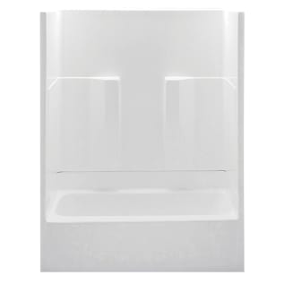 Aquatic 26032PL-WH 2-Piece Tub Shower, Remodeline Sectionals, 60 in W x 72 in H, AcrylX™ Acrylic, White, Domestic
