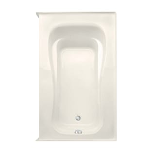 Aquatic 7660620AR-BI Marratta Element 7260420VR-WH Builders' Choice Bathtub, Soaking, 60 in L 43 in W, Right Drain, White, Domestic