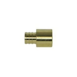 A.Y. McDonald 5423-030 72300SF 3/4 Female Sweat Adapter, 3/4 in Nominal, PEX x Female C End Style, Brass, Import