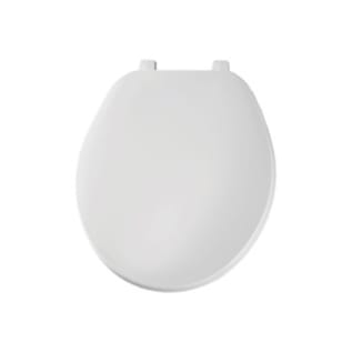 Bemis® 70 000 70 Series Toilet Seat, Round Bowl, Closed Front, White, Concealed Hinge, Domestic