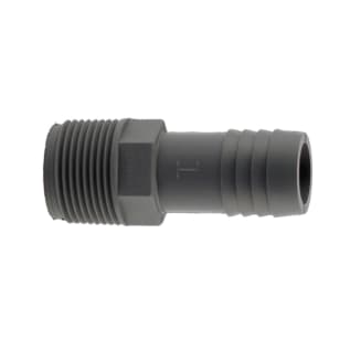 Boshart Industries PPA-20 Adapter, 2 in Nominal, MNPT x Insert End Style, Polypropylene, Import