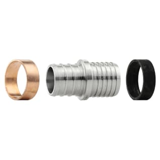 Boshart Industries SSPEX-PBCK07 Transition Coupling, 3/4 in Nominal, PEX End Style, 304 Stainless Steel, Import