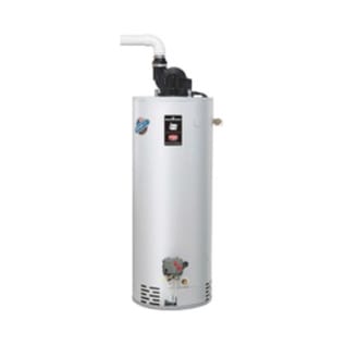 Bradford White® LG2PV75H763N Gas Water Heater, 75 gal Tank, Domestic, 76000 Btu/hr Heating, Natural Gas Fuel, Power Vent, 80 %