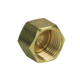 BrassCraft® 61CP-4X Tube Nut, 1/4 in Nominal, Compression End Style, Brass, Import
