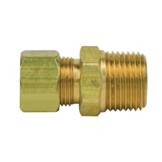 BrassCraft® 68-6-6X 68 Series Adapter, 3/8 in, Compression x MNPT, Brass