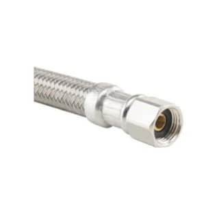BrassCraft® Speedi Plumb® PLUS B0-72IM F B0-IM Flexible Lead Free Braided Water Supply Connector, 1/4 in Nominal, Compression End Style, 72 in L, 125 psi Working, Polymer, Import