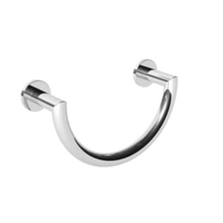 Ginger® 4605/PC Kubic Towel Ring, 2-1/2 in OAD, Solid Brass