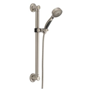 Brizo® 51900-SS ActivTouch® Traditional Decorative Hand Shower Kit, 3 in Dia 9 Shower Head, 2 gpm Flow Rate, 60 to 82 in L Hose, 1/2 in Connection, Stainless Steel, Import