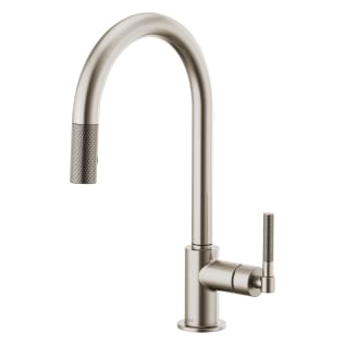 Brizo® 63043LF-SS Litze™ Pull-Down Kitchen Faucet, 1.8 gpm Flow Rate, Stainless Steel, 1 Handles, 1 Faucet Holes, Function: Traditional, Domestic
