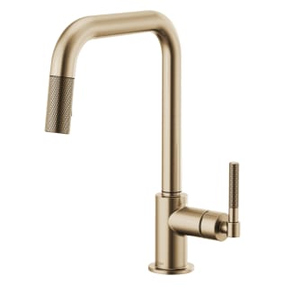 Brizo® 63053LF-GL Litze™ Pull-Down Kitchen Faucet, 1.8 gpm Flow Rate, Luxe Gold, 1 Handles, 1 Faucet Holes, Function: Traditional, Domestic