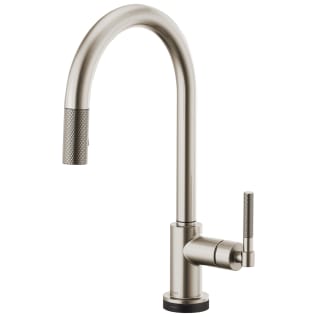 Brizo® SMARTTOUCH® 64043LF-SS Litze™ Pull-Down Kitchen Faucet, 1.8 gpm Flow Rate, Stainless Steel, 1 Handles, 1 Faucet Holes, Function: Traditional, Domestic