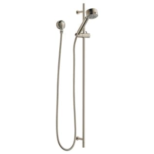 Brizo® 85521-BN Quiessence® Hand Shower, 3-Function Shower Head, 2 gpm Flow Rate, 60 to 82 in L Hose, 1/2-14 Male NPSM Connection, Brushed Nickel, Import