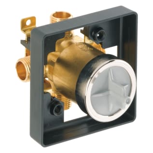 Brizo® R60000-UNBX Tub/Shower Rough-In, 1/2 in MNPT Inlet x 1/2 in FNPT C Outlet, Forged Brass Body, Domestic