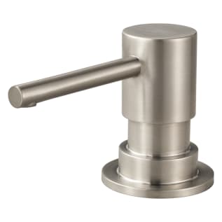 Brizo® RP79275SS Solna® Contemporary Soap/Lotion Dispenser, 13 oz Bottle Capacity, Deck Mount, Import