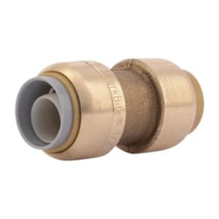 Sharkbite® U4008LF Transition Coupling, 1/2 in Nominal, Push-Fit End Style, Brass, Import